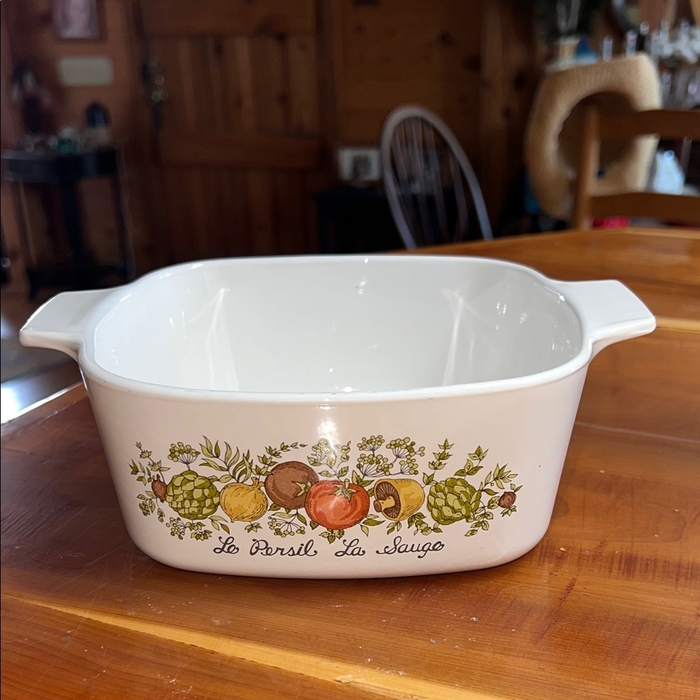 Corning Ware Spice Of Life Range/Oven/Micro 1 1/2 Quart Casserole NO LID